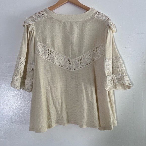 Free People Ruffled Blouse - Picture 3 of 4